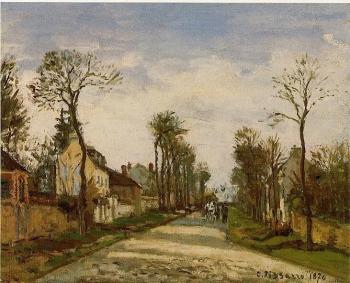 Camille Pissarro : The Road to Versailles at Louveciennes